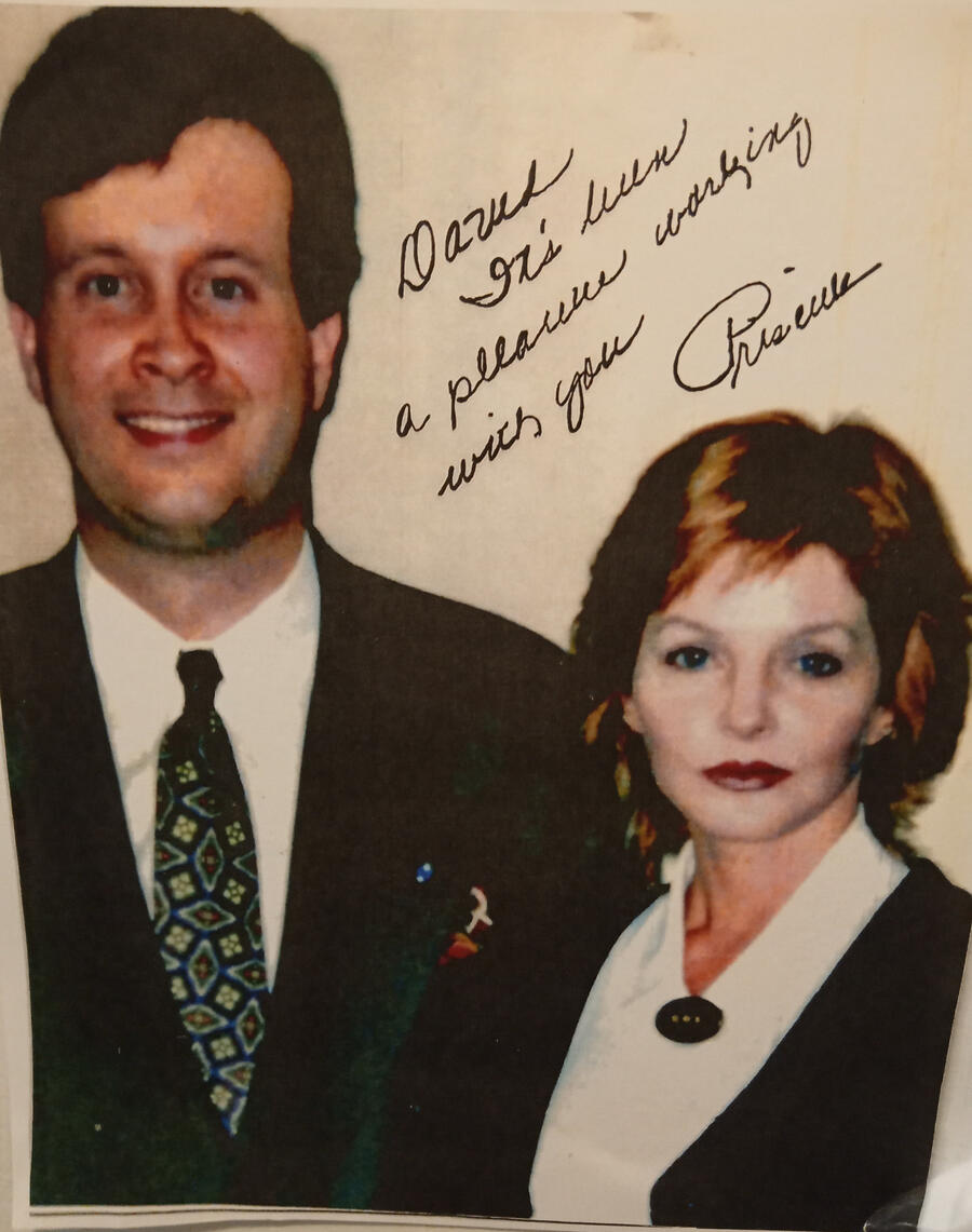 It was a pleasure to work with Priscilla Presley for 2 years on a project I orchestrated.