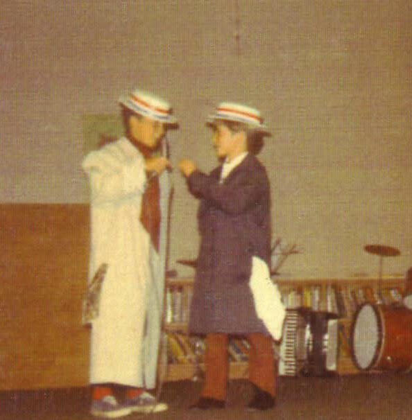 Bestie Vance Walker at a talent contest, Williams Elementary School in Almaden Valley, in 1971. We have been best friends ever s I'm thrilled to be on the organizing committee for the class of 1985 Claremont McKenna College 43rd reunion which will be held this coming June. It will be fun working with Ralph Gallatine, Paula Geragos, Laura May Grisalano, Sue Mattison, Juan Matteos, Pe
