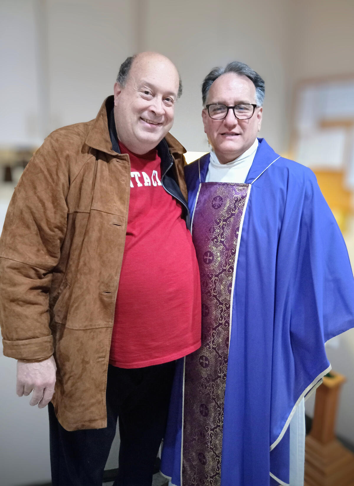 David Eastis on Christmas Eve 2024 at the Cathedral of St Joseph's where Sabrina and I were Eucharistic ministers for 2 years I'm thrilled to be on the organizing committee for the class of 1985 Claremont McKenna College 43rd reunion which will be held this coming June. It will be fun working with Ralph Gallatine, Paula Geragos, Laura May Grisalano, Sue Mattison, Juan Matteos, Pe