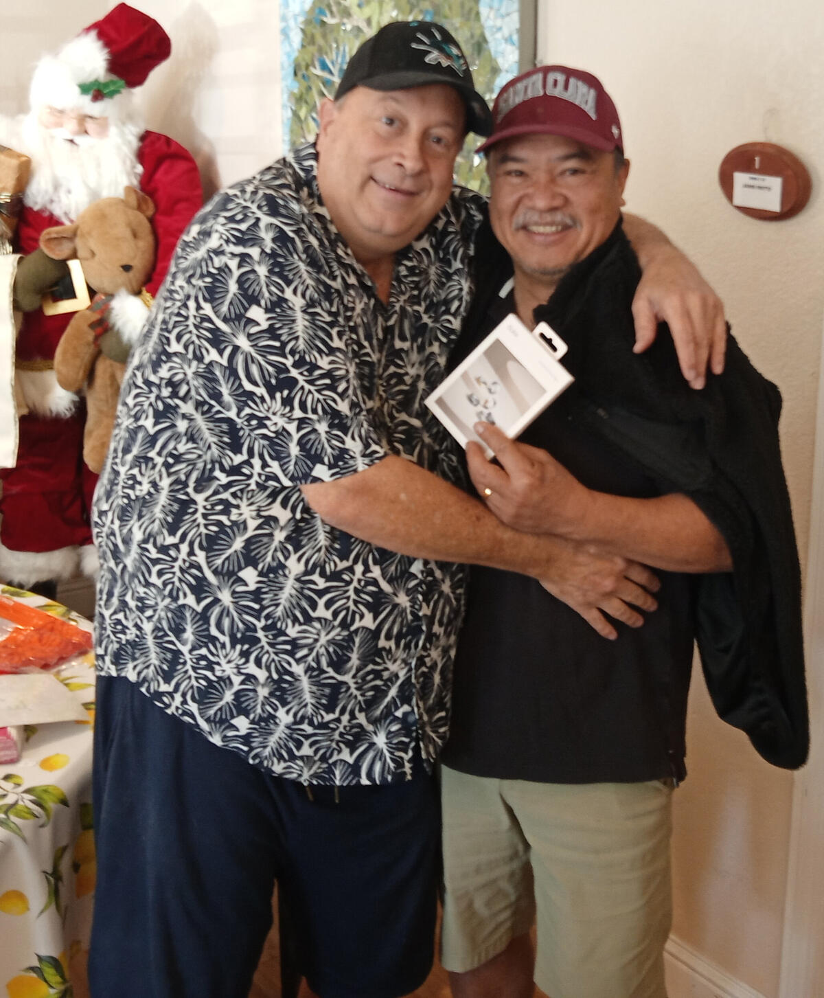 My dear friend Michael Rosette and me on his birthday in 2024