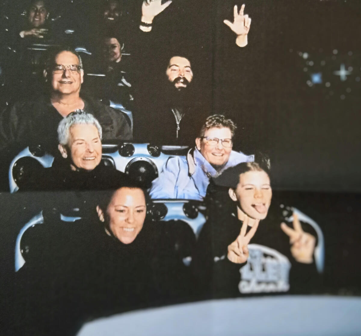 My Claremont McKenna College friend 😇Ralph Gallatine and his wife 😇Michele and Mom😇 Jeanette