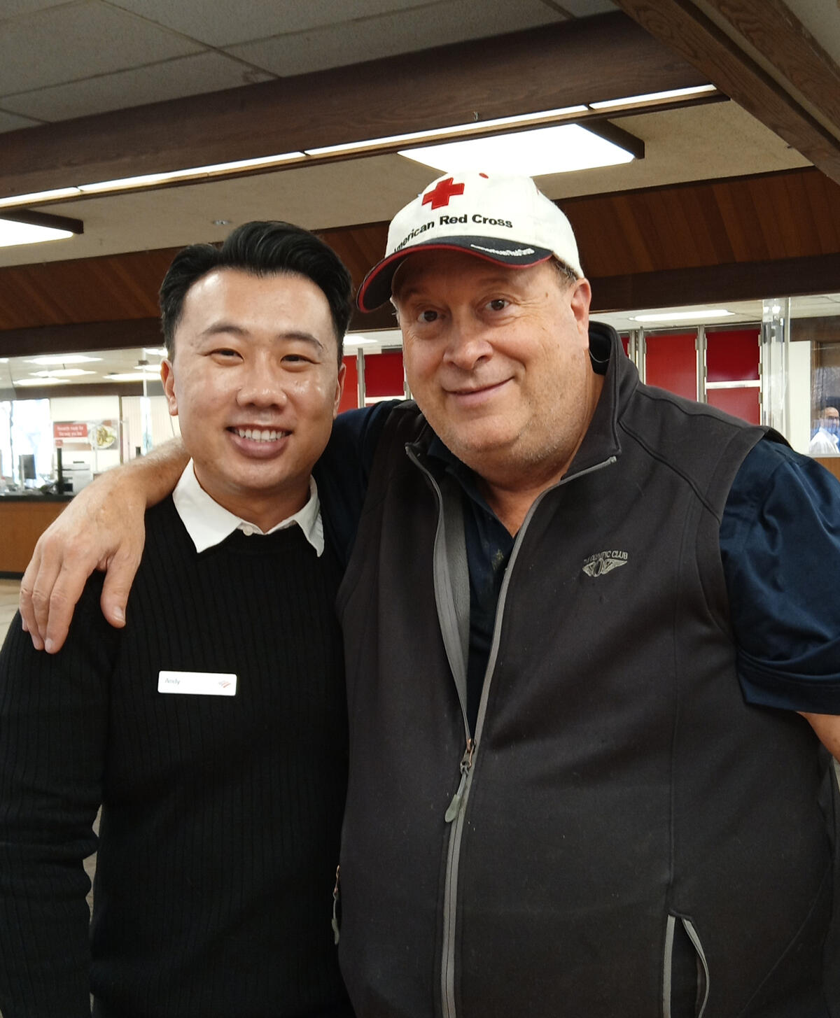 A friend of mine, a supervisor at Bank of America. They are a wonderful team and I have commended them to the attention of Brian