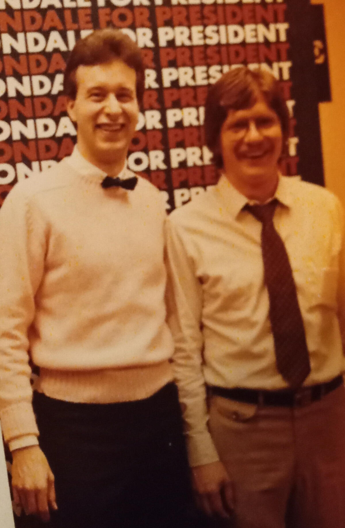 Me with Chip Carter, of 100-year-old 😇Jimmy Carter. He and his amazing wife 😇Rosalynn sponsored me into membership.