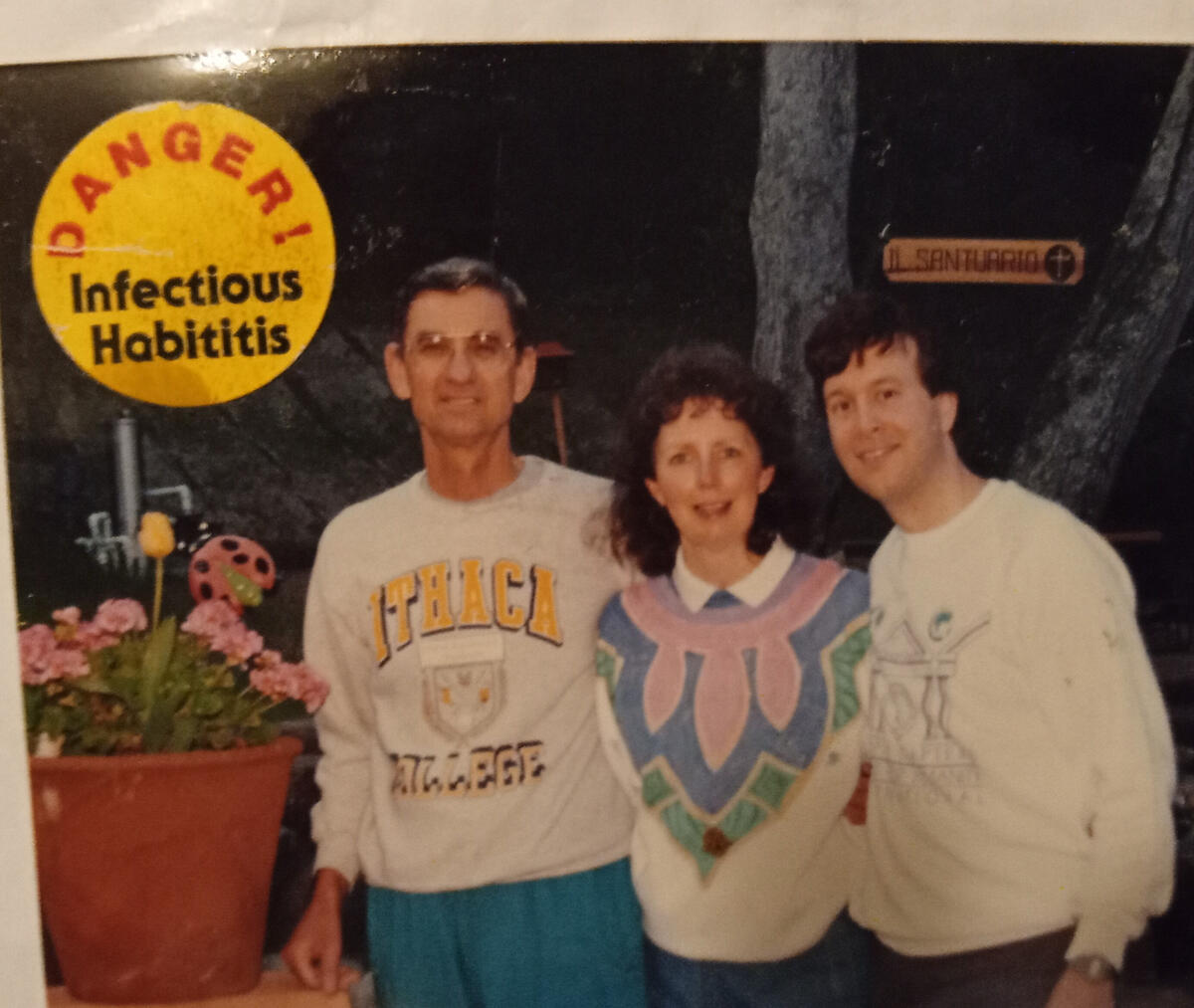 David Michael Eastis with co-founders of Habitat for Humanity 😇Linda and 😇Millard Fuller.