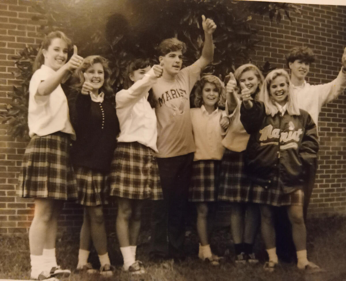 Marist Catholic High School in Atlanta Georgia was the first high school campus chapter for Habitat for Humanity.