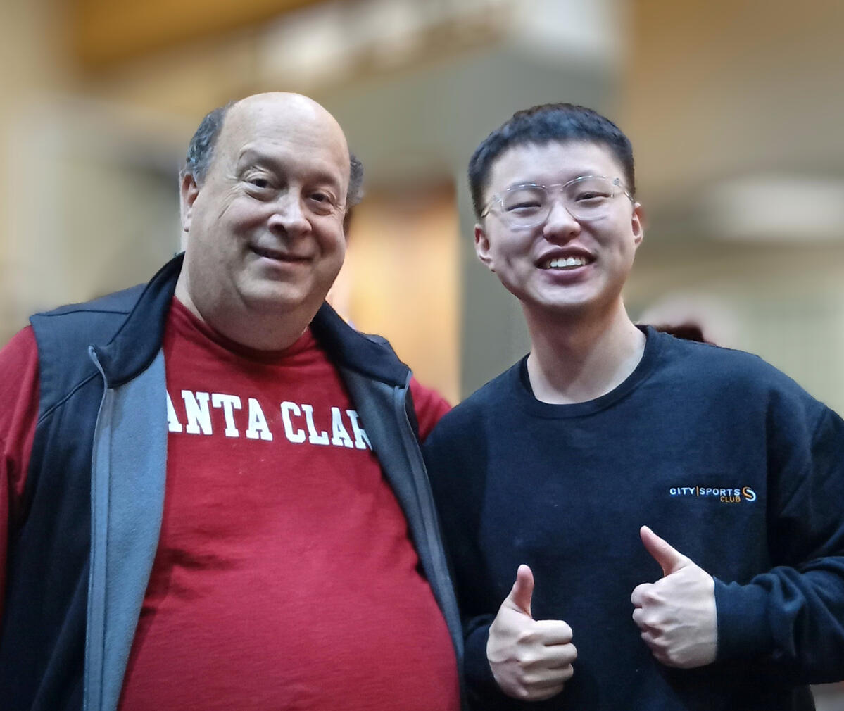 I enjoyed studying at Santa Clara University for a semester. Close friends include Brent Jones, David Michael Thompson, Esq., Gi