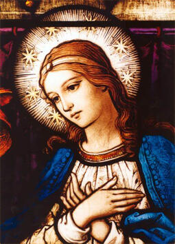 Ave Maria Classical Picture of the Virgin Mary