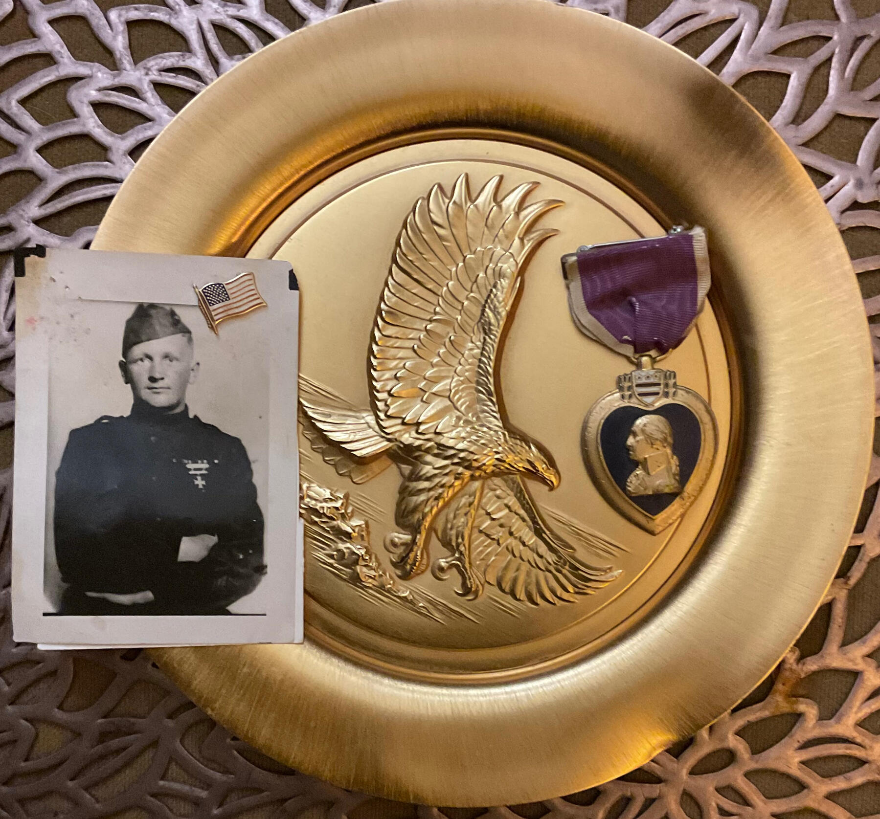 Grandfather Alton David Eastis’s World War One Purple Heart Award Grandfather Alton David Eastis’s World War One Purple Heart Award