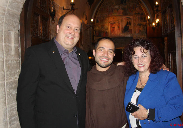 David Eastis and famous Italian tenor.