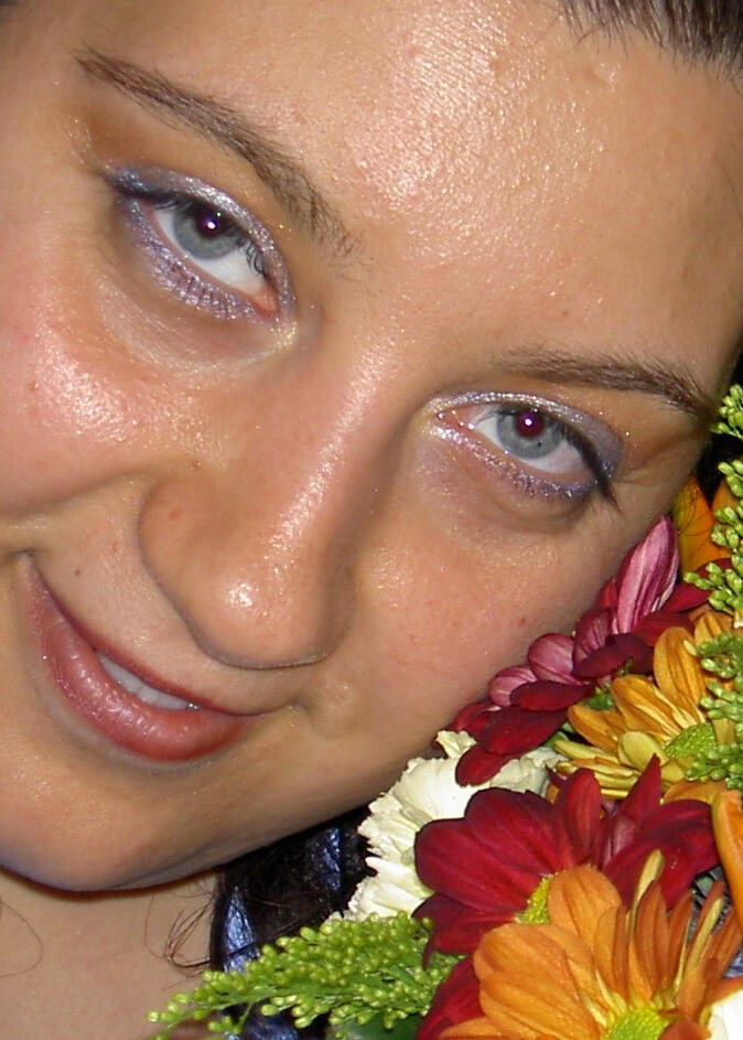 My beautiful wife Sabrina and her gorgeous blue eyes.