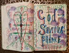 Artwork of Dave Eastis, President of the Leland Class of 1981.… personal bodyguard for his second sister Hillary Serpa.