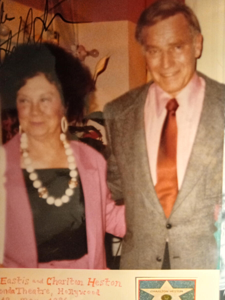 I introduced grandmothers Harriet and Mary to Charton Heston after play "mutiny on the bounty".