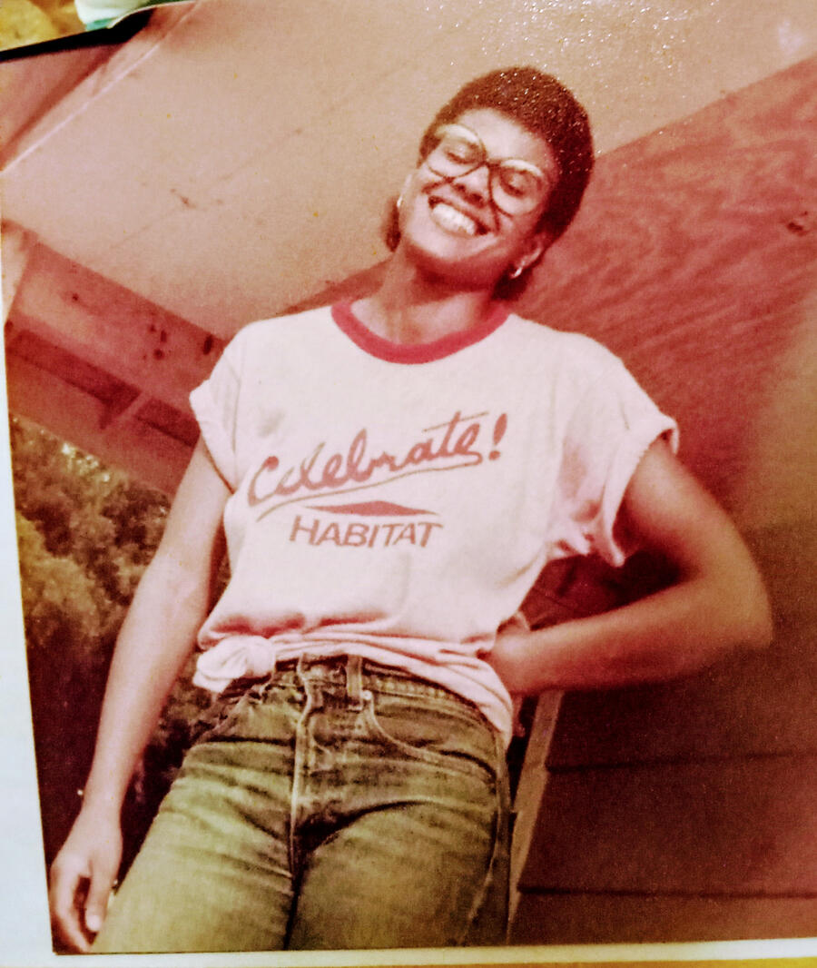 Paula Young, daughter of former United Nations ambassador Andrew Young. He marched with Martin Luther King Jr. Paul and I became friends during 2 weeks together at Habitat for humanity headquarters in Americus, Georgia. She had dinner at our home. I wen