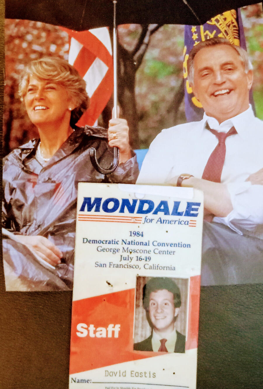 Fellow Italian Geraldine Ferraro and vice president Walter Mondale for whom I interned at his headquarters in Georgetown. His daughter Eleanor was brilliant as a TV interviewer and regrettably died of cancer at an early age. Great people come from Minnesot