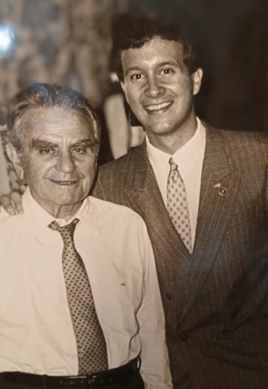 Fellow Italian-American Judge John sirica who presided over the Watergate trial