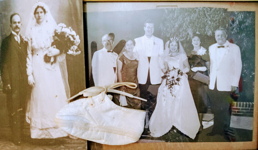 Weddings of our parents 1960 and also great-grandparents 1916, all in Denver, the Queen City of the Plains.