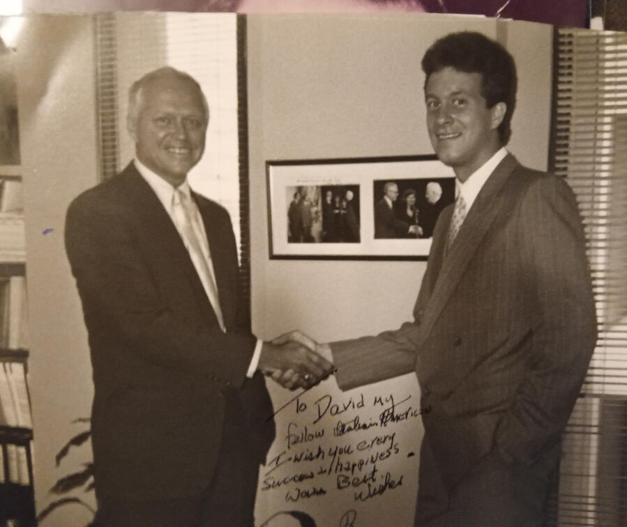 Italian American United state's attorney General Benjamin Civoletti